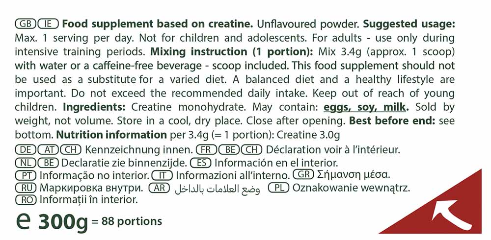 Chemp® Creatine 300g - Image 3